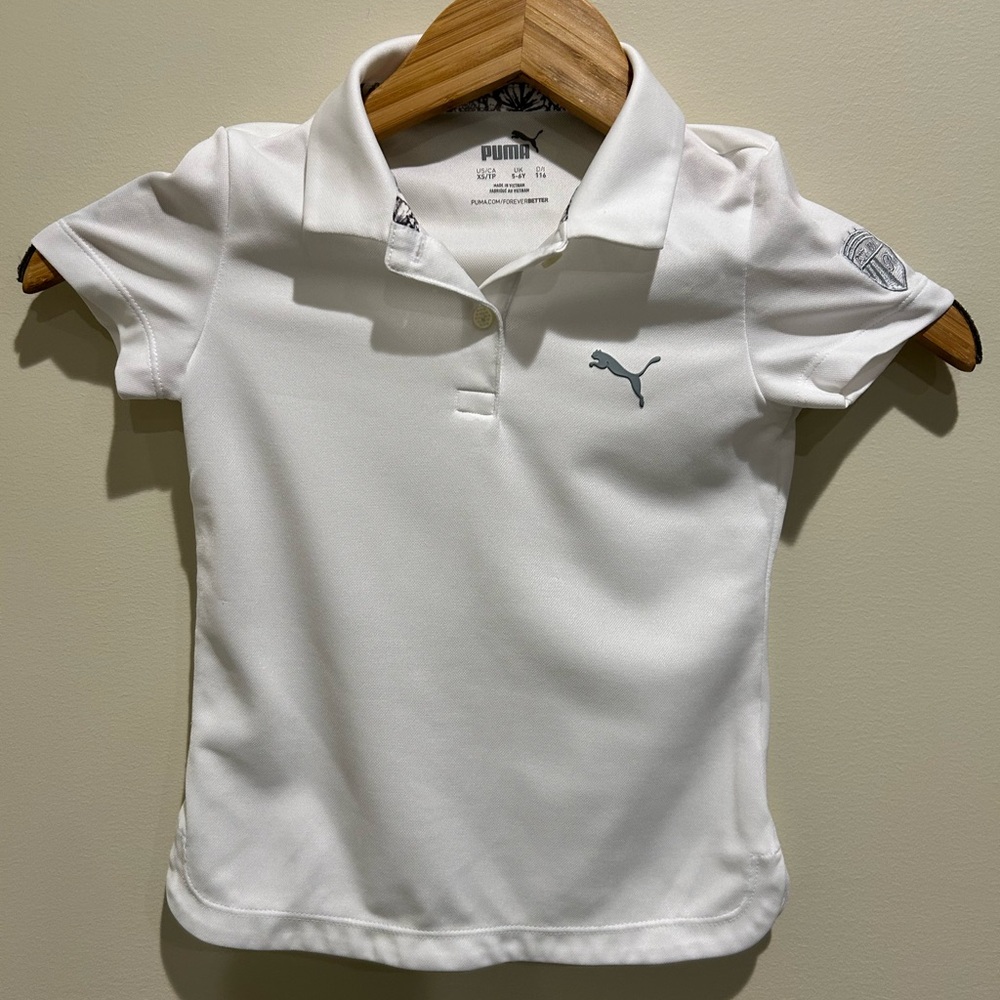 Girls Puma Golf Polo